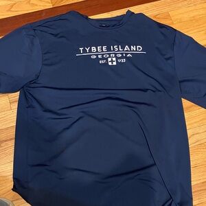 Navy Blue Short Sleeve Men's Tee